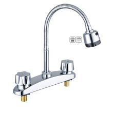 Hot selling Contemporary deck mounted kitchen faucet tap, high quality price faucet kitchen